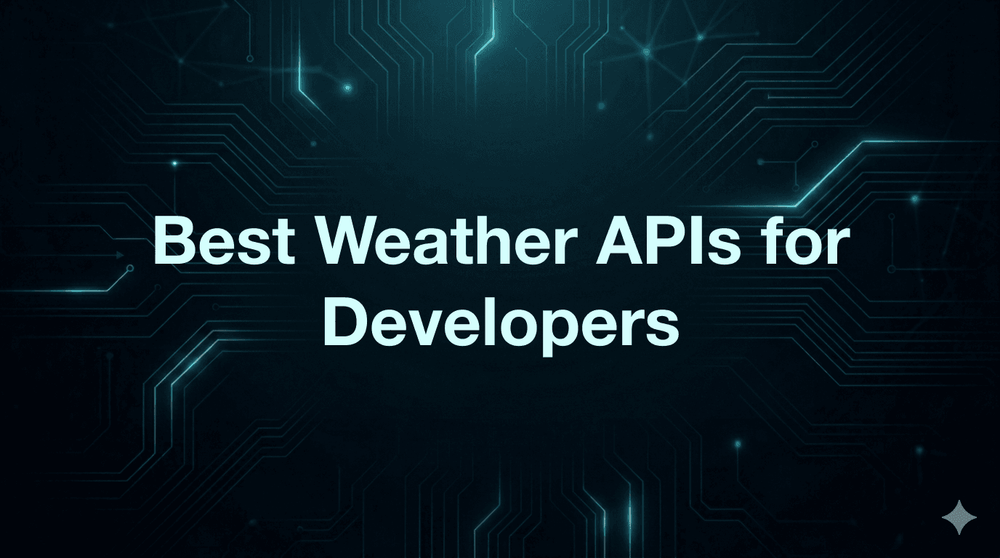 Best Weather APIs for Developers