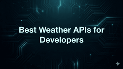 Best Weather APIs for Developers
