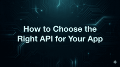How to Choose the Right API for Your App